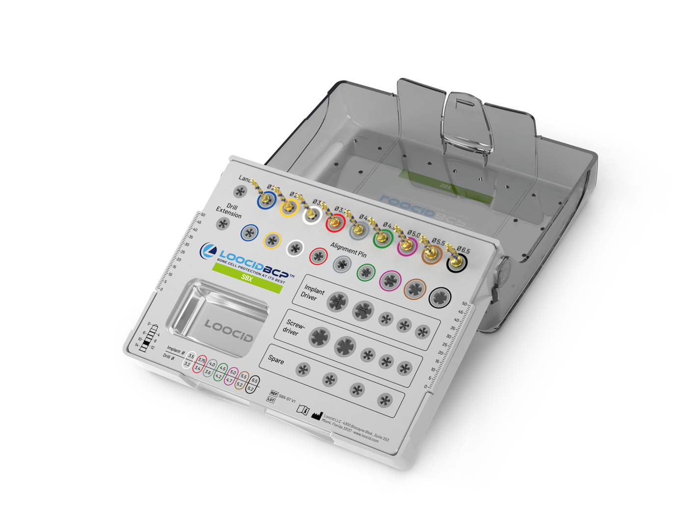 Loocid BCP™ SBX Mini Set w/Surgical Tray